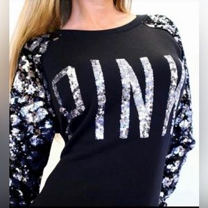 VS Pink Sequin Top